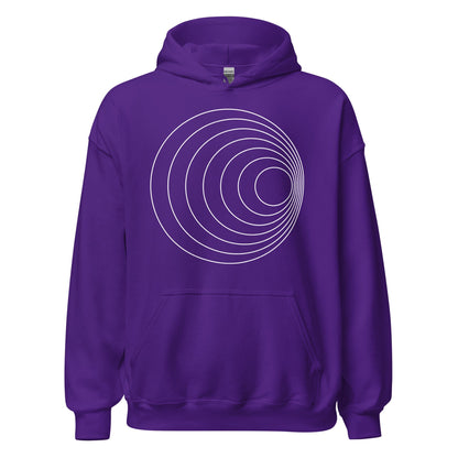 Image of the Ilya Circles Hoodie (unisex) Purple / M.