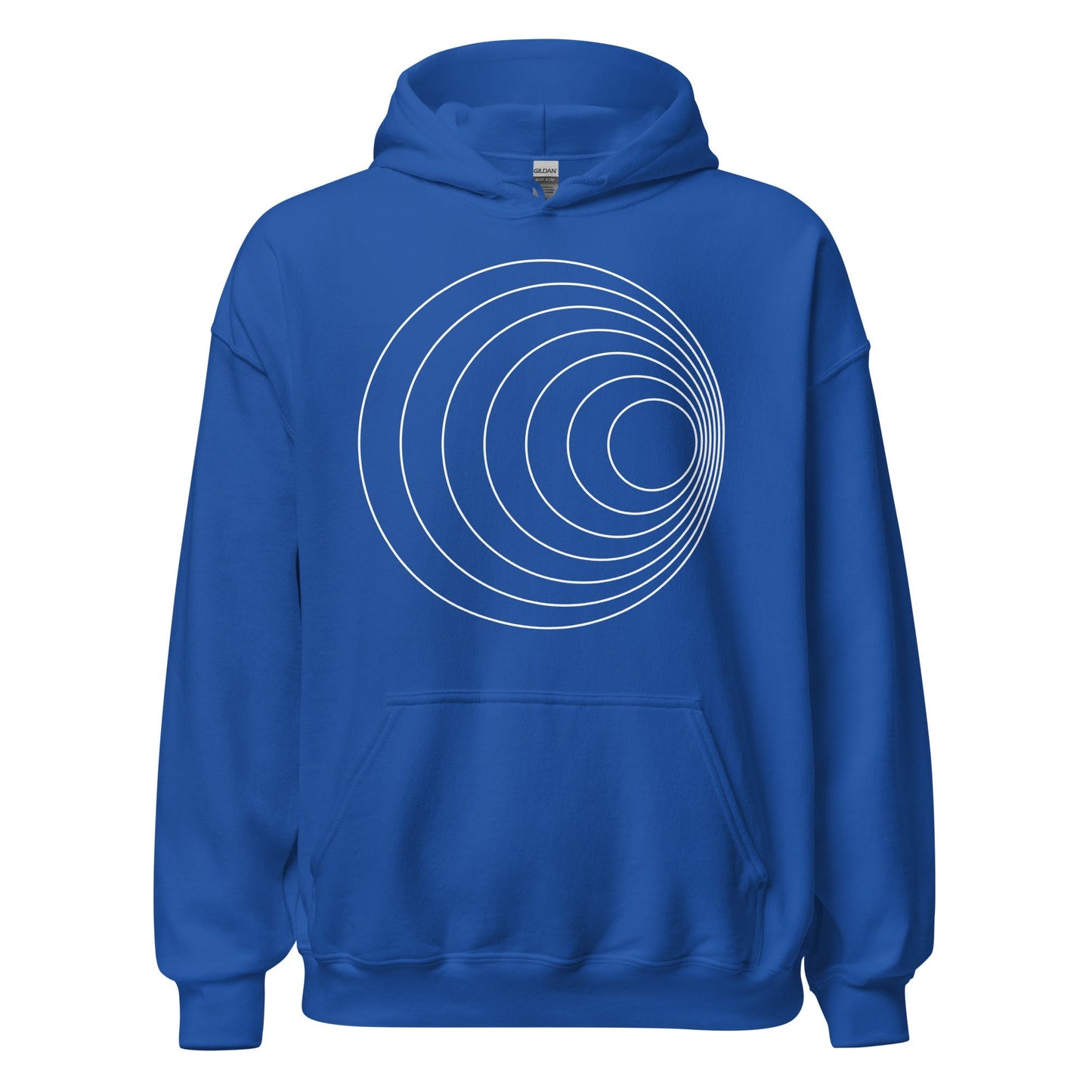 Image of the Ilya Circles Hoodie (unisex) Royal / M.