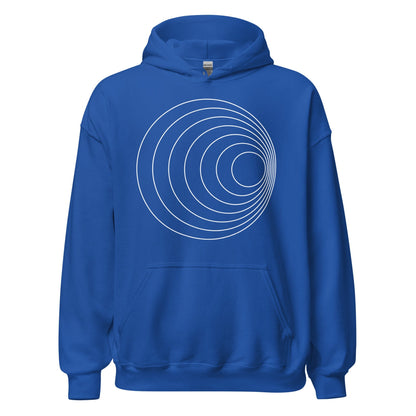 Image of the Ilya Circles Hoodie (unisex) Royal / M.
