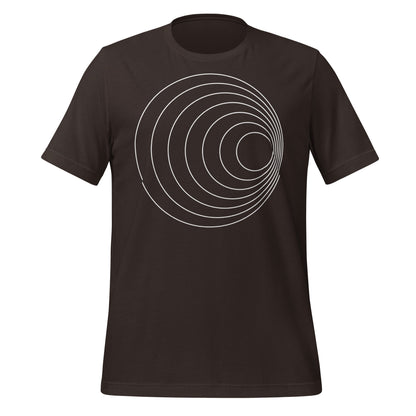Image of the Ilya Circles T-Shirt (unisex) Brown / M.