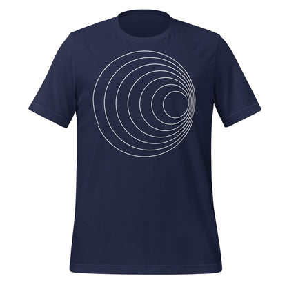 Image of the Ilya Circles T-Shirt (unisex) Navy / M.