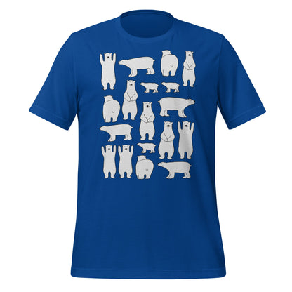 Image of the Ilya Polar Bears T-Shirt (unisex) True Royal / M.