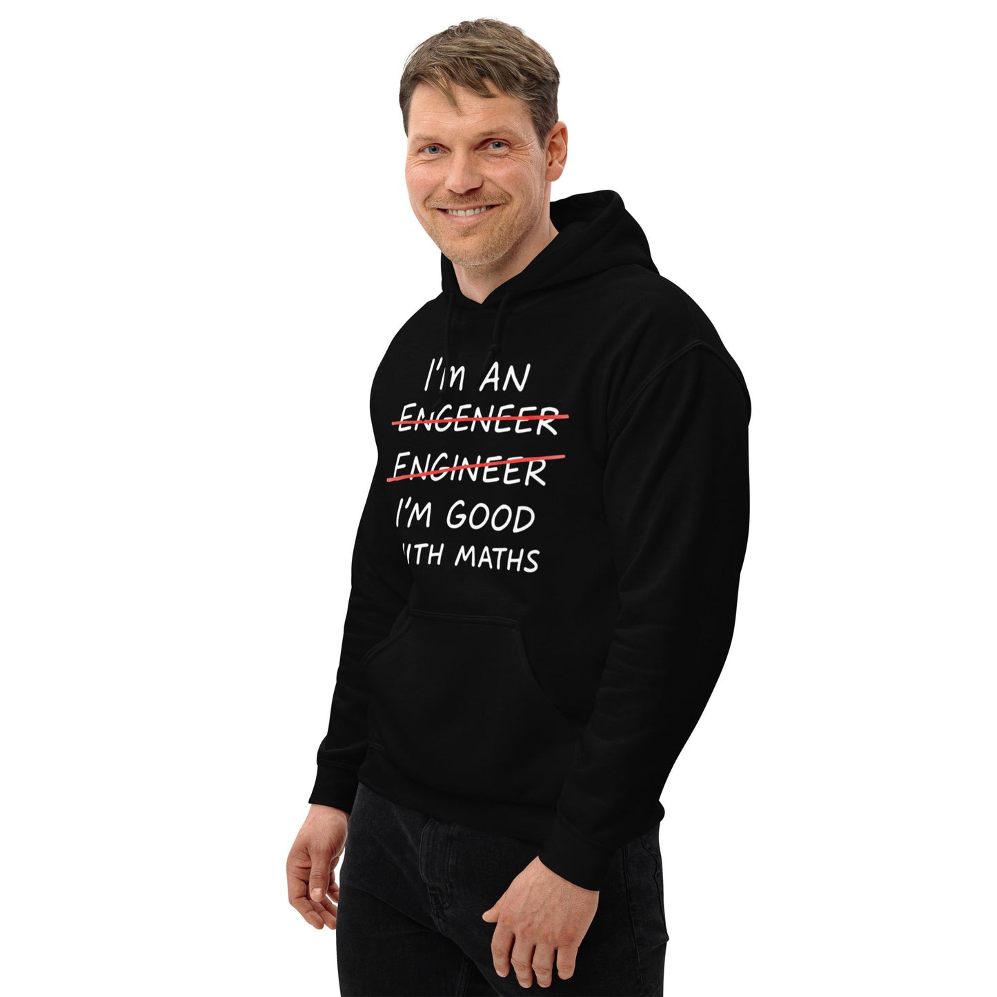 Image of the I’m Good with Maths Hoodie (unisex).