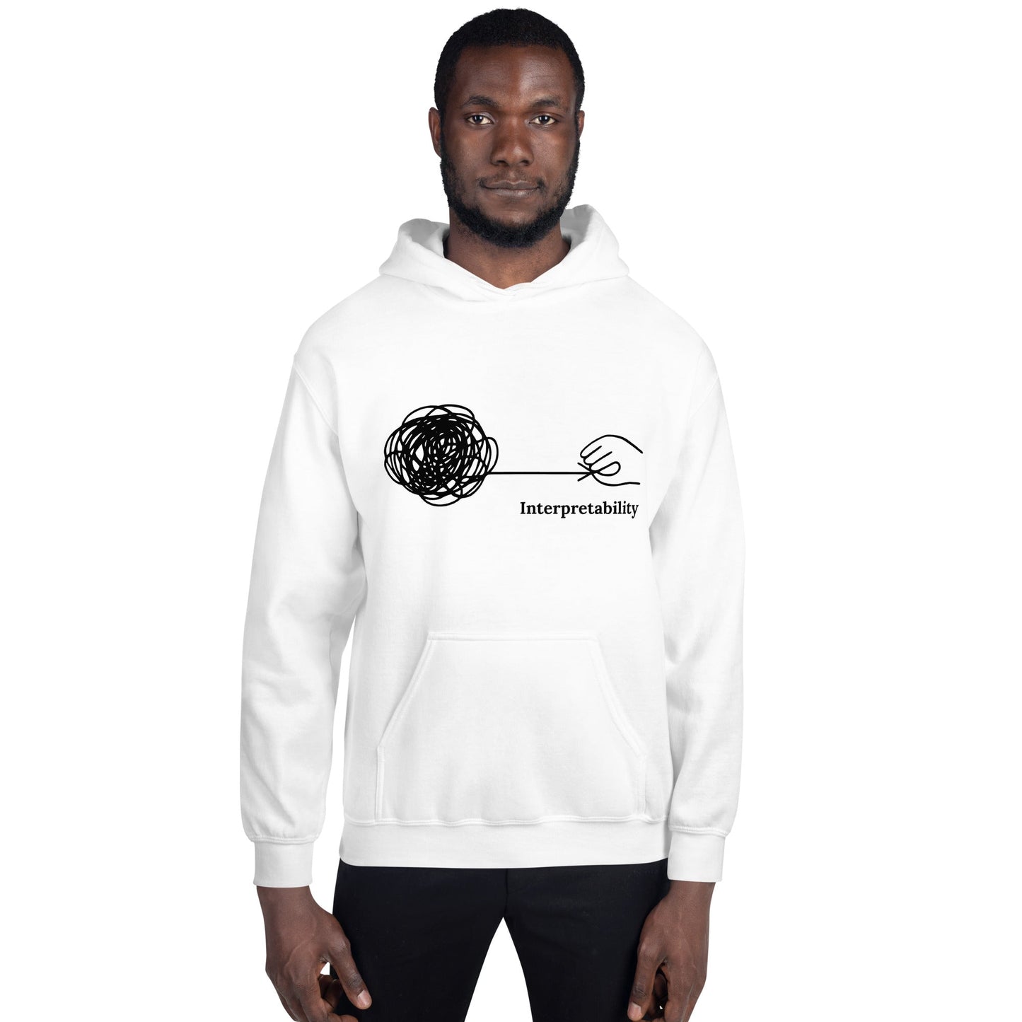 Image of the Interpretability Hoodie (unisex).