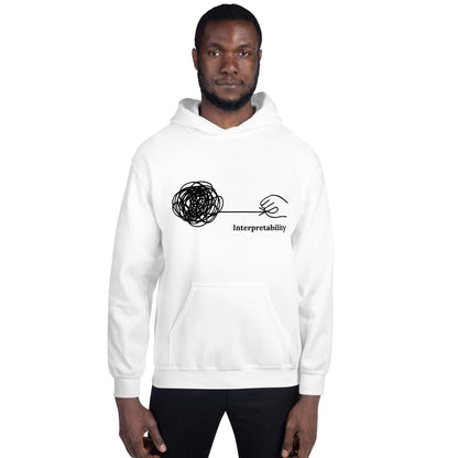 Image of the Interpretability Hoodie (unisex).