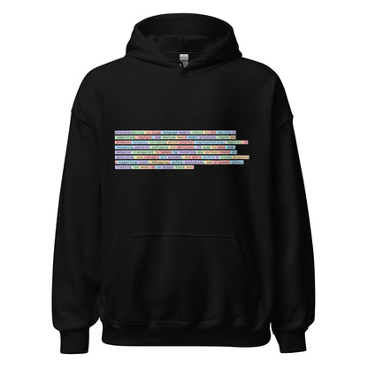 Image of the Interpretability Hoodie (unisex) Black / S.