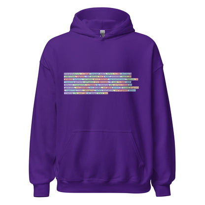 Image of the Interpretability Hoodie (unisex) Purple / S.
