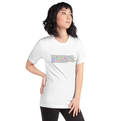 Image of the Tokenized Definition of Interpretability T-Shirt (unisex).