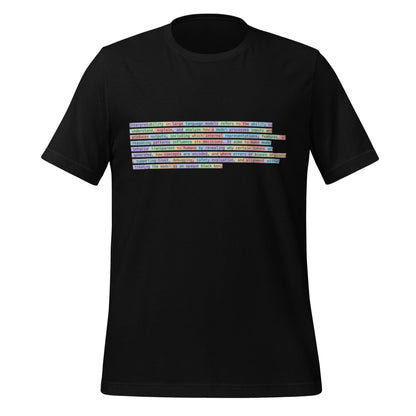Image of the Tokenized Definition of Interpretability T-Shirt (unisex) Black / M.