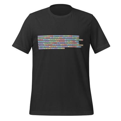 Image of the Tokenized Definition of Interpretability T-Shirt (unisex) Dark Grey / M.