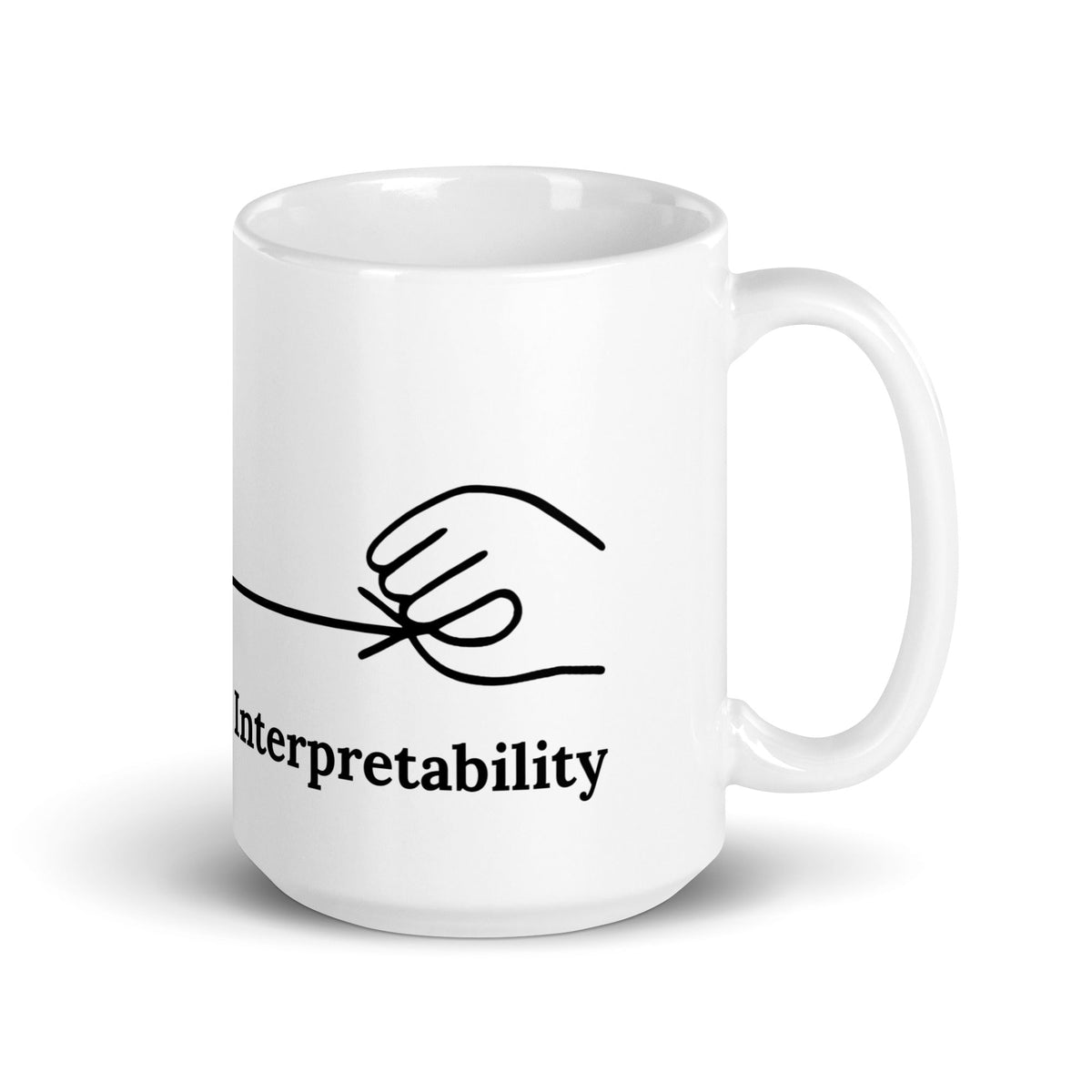 Image of the Interpretability White Glossy Mug.