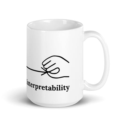 Image of the Interpretability White Glossy Mug.