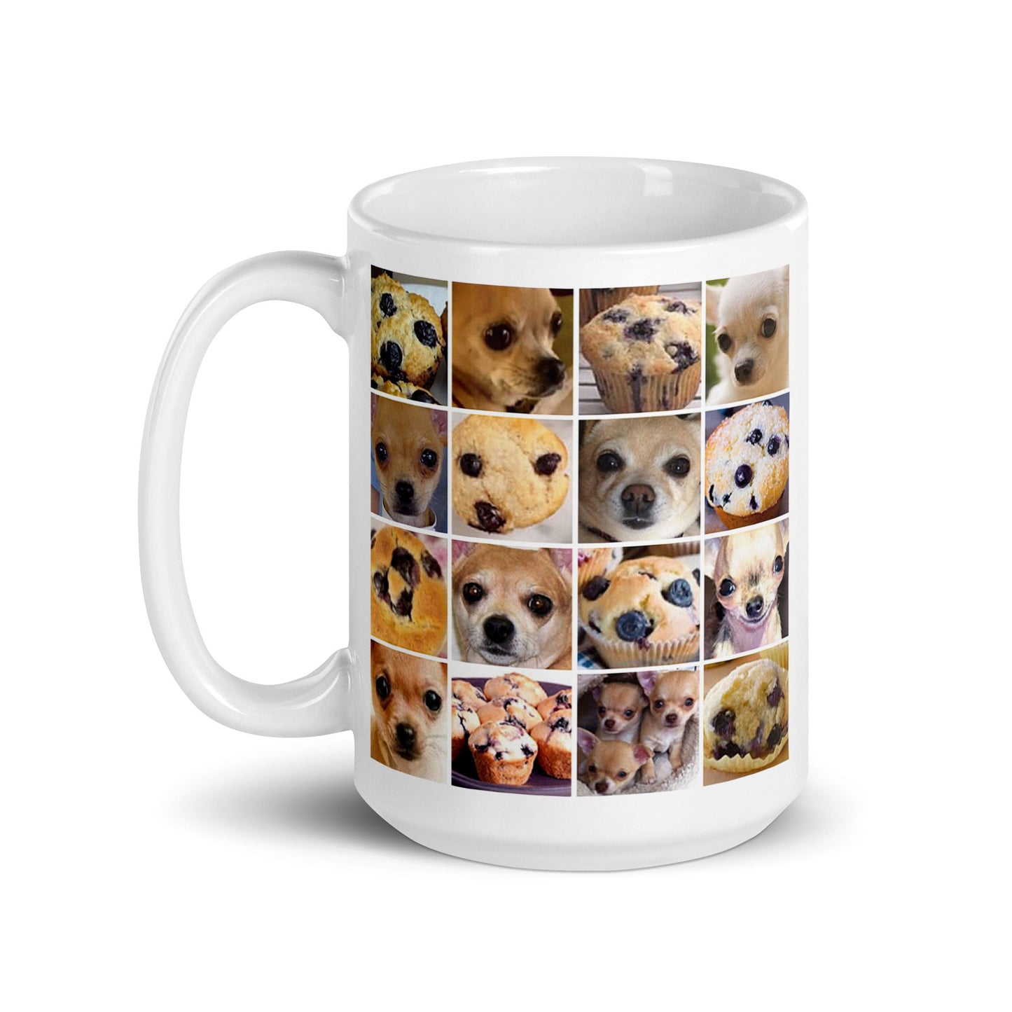Image of the Is it a Blueberry Muffin or is it a Chihuahua? Mug.