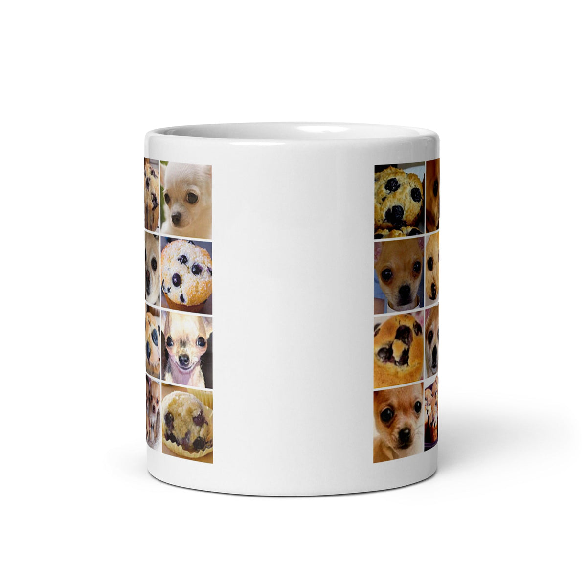 Image of the Is it a Blueberry Muffin or is it a Chihuahua? Mug.