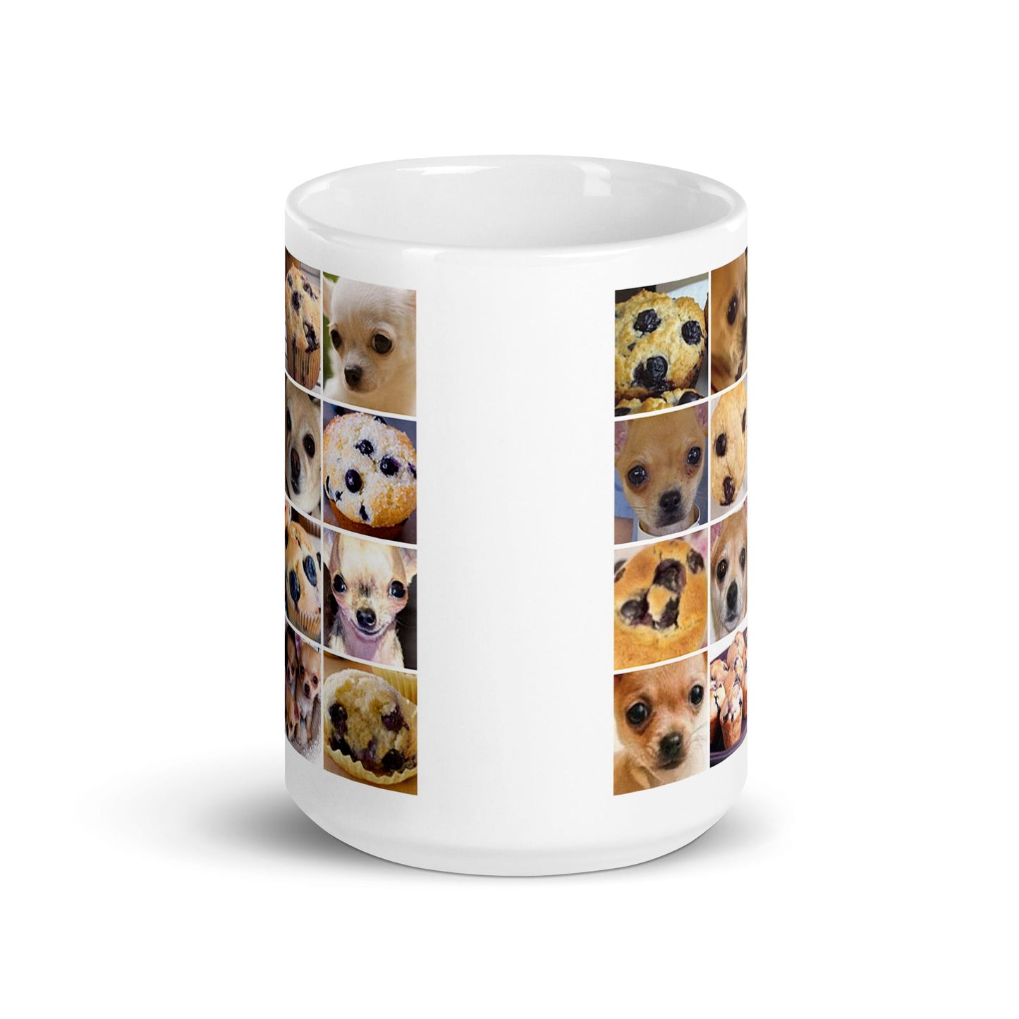 Image of the Is it a Blueberry Muffin or is it a Chihuahua? Mug.