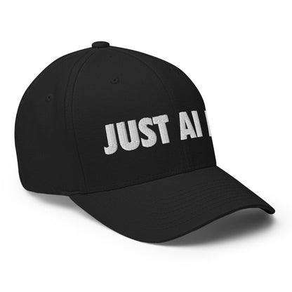 Image of the JUST AI IT. Closed-Back Baseball Cap.