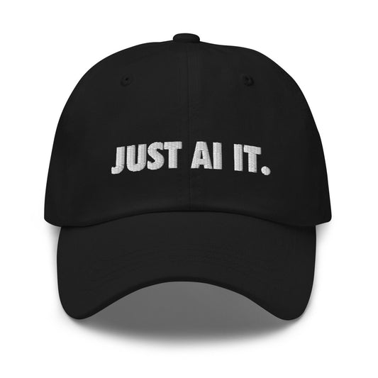 JUST AI IT. Embroidered Cap - AI Store
