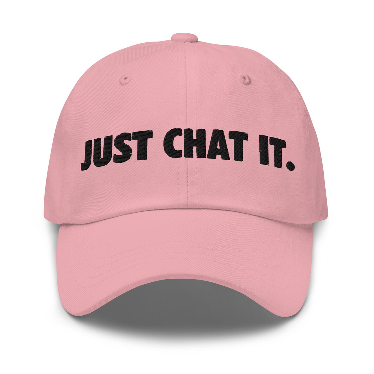 Image of the JUST CHAT IT. Cap 2 Pink.