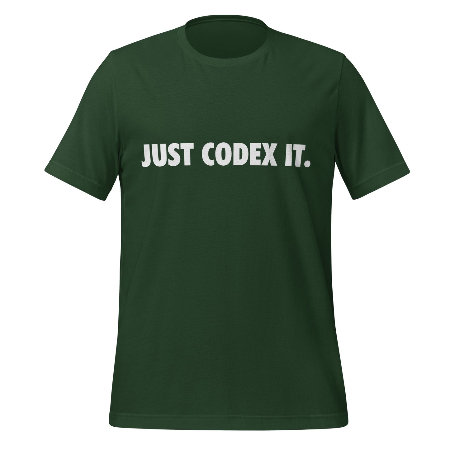 Image of the JUST CODEX IT. T-Shirt (unisex) Forest / M.