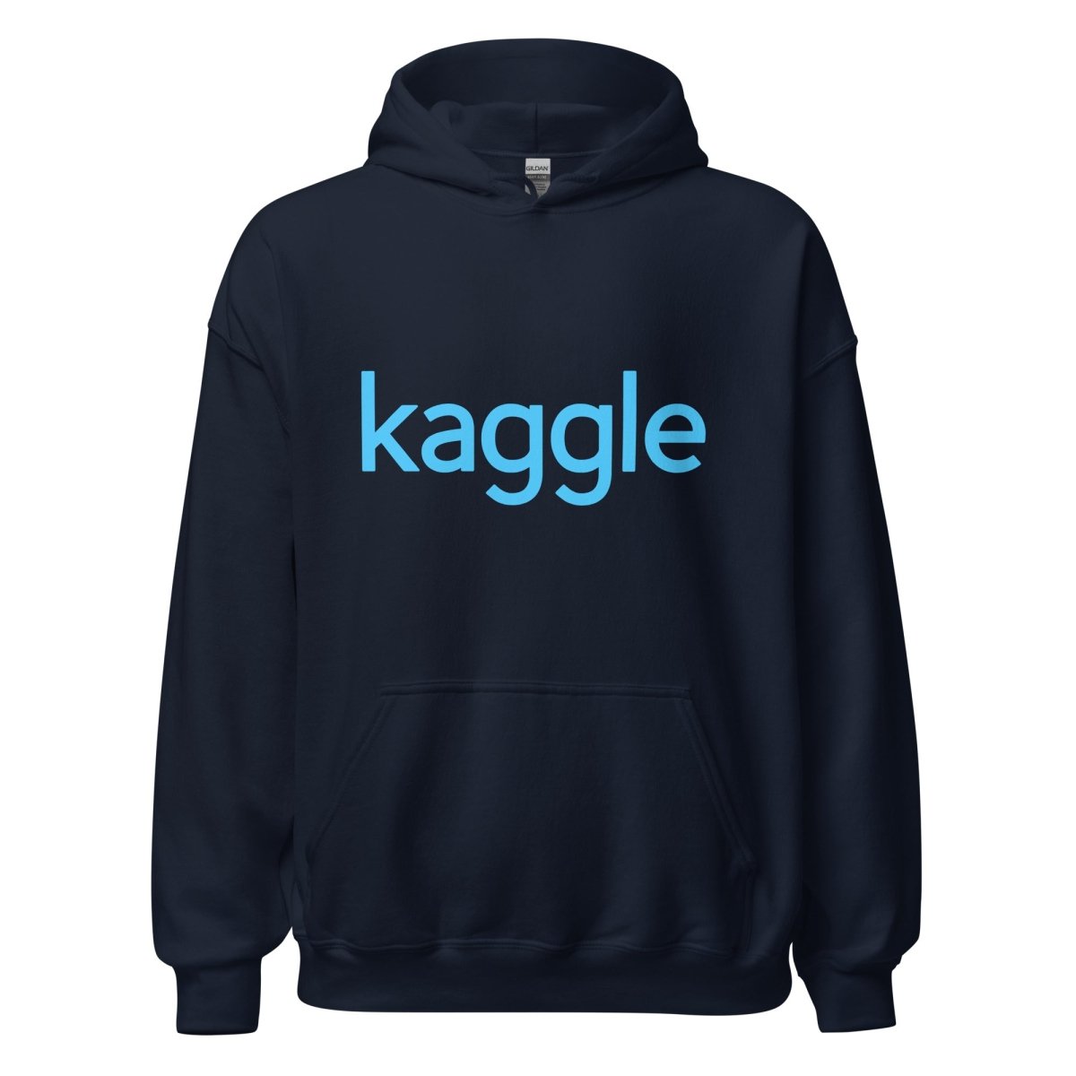 Image of the Kaggle Logo Hoodie (unisex) Navy / M.