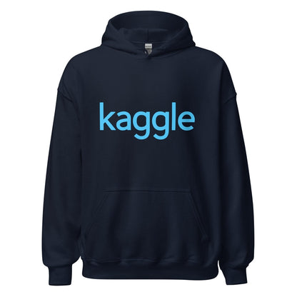Image of the Kaggle Logo Hoodie (unisex) Navy / M.