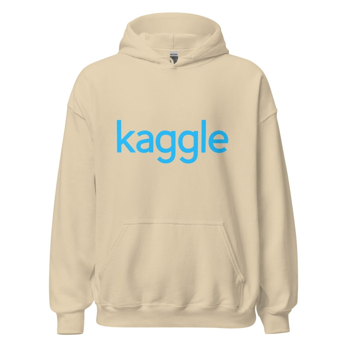 Image of the Kaggle Logo Hoodie (unisex) Sand / M.