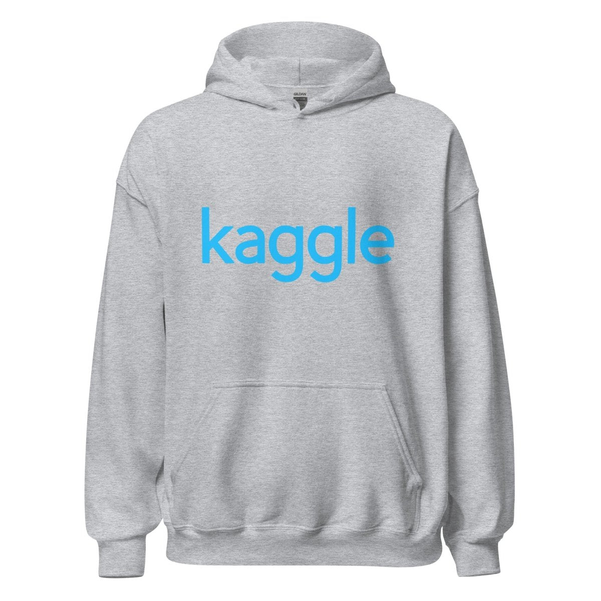 Image of the Kaggle Logo Hoodie (unisex) Sport Grey / M.