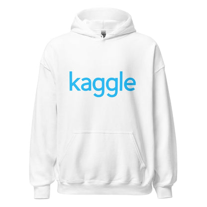 Image of the Kaggle Logo Hoodie (unisex) White / M.