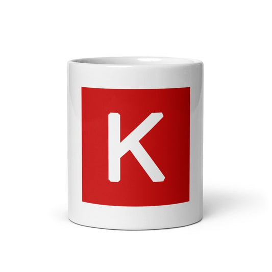 Keras Icon White Glossy Mug - AI Store