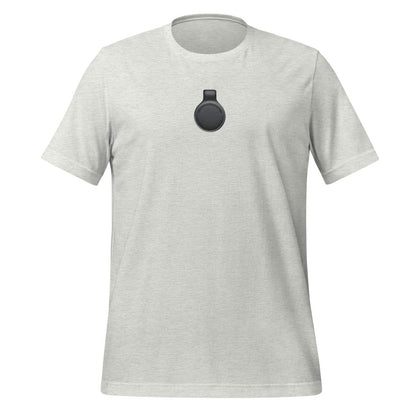 Product mockup photo of the Limitless Pendant True Color Embroidered T Shirt (unisex) Ash / M.