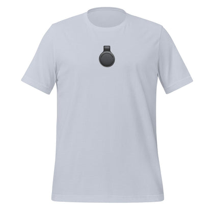 Product mockup photo of the Limitless Pendant True Color Embroidered T Shirt (unisex) Light Blue / M.