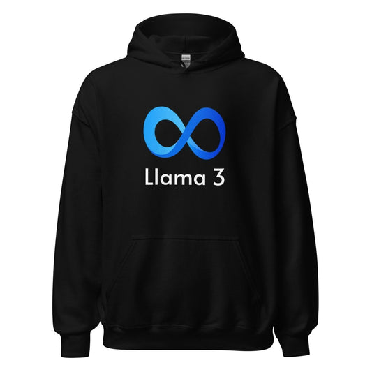 Llama 3 Hoodie (unisex) - AI Store