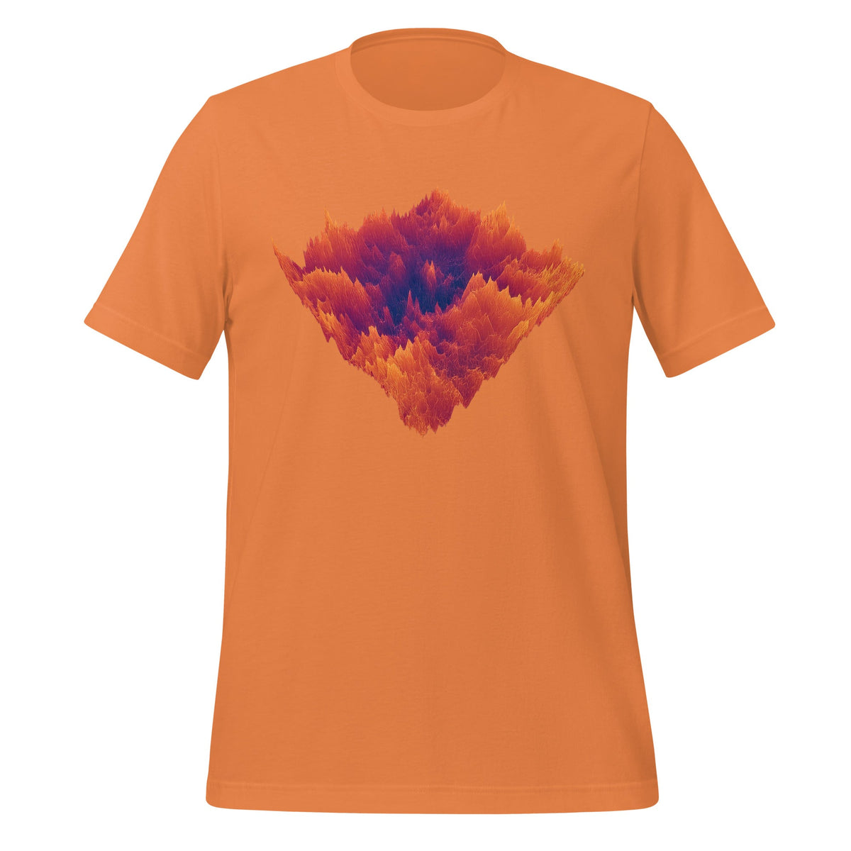 Image of the Loss Landscape T-Shirt 2 (unisex) Burnt Orange / M.