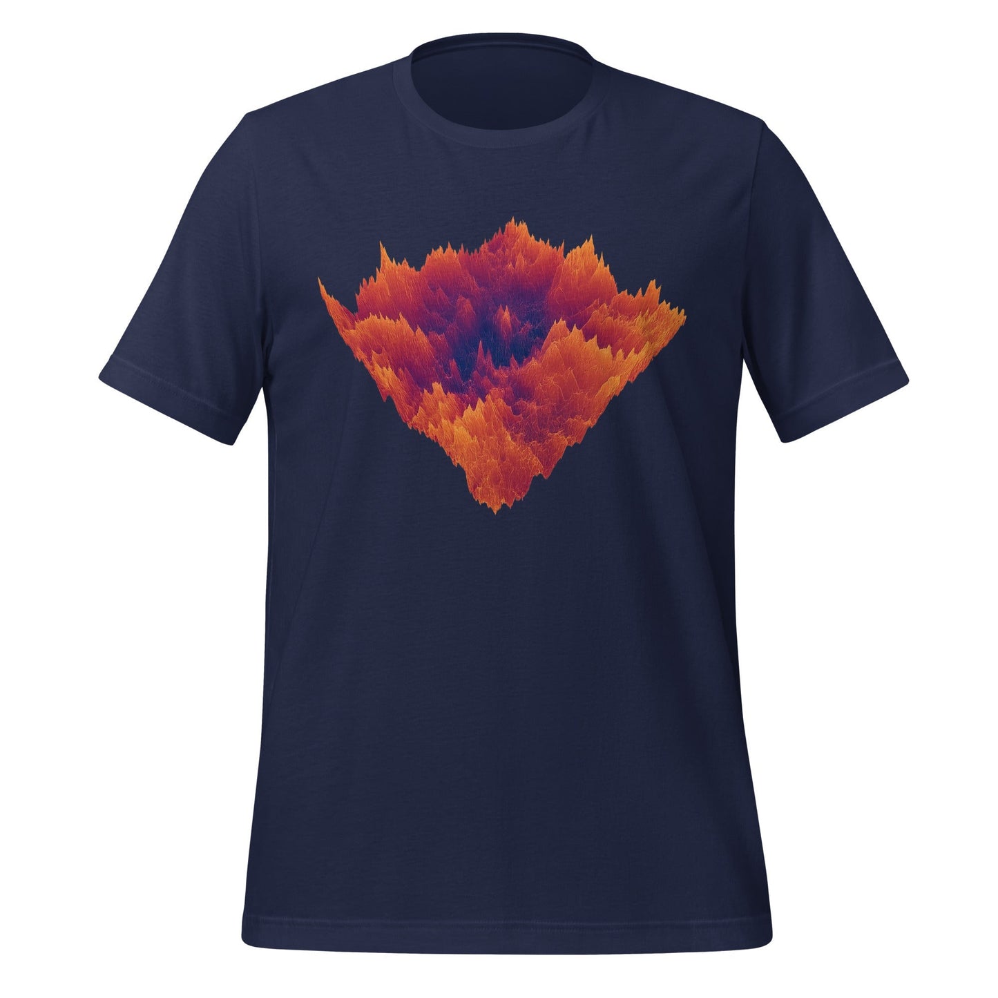 Image of the Loss Landscape T-Shirt 2 (unisex) Navy / M.