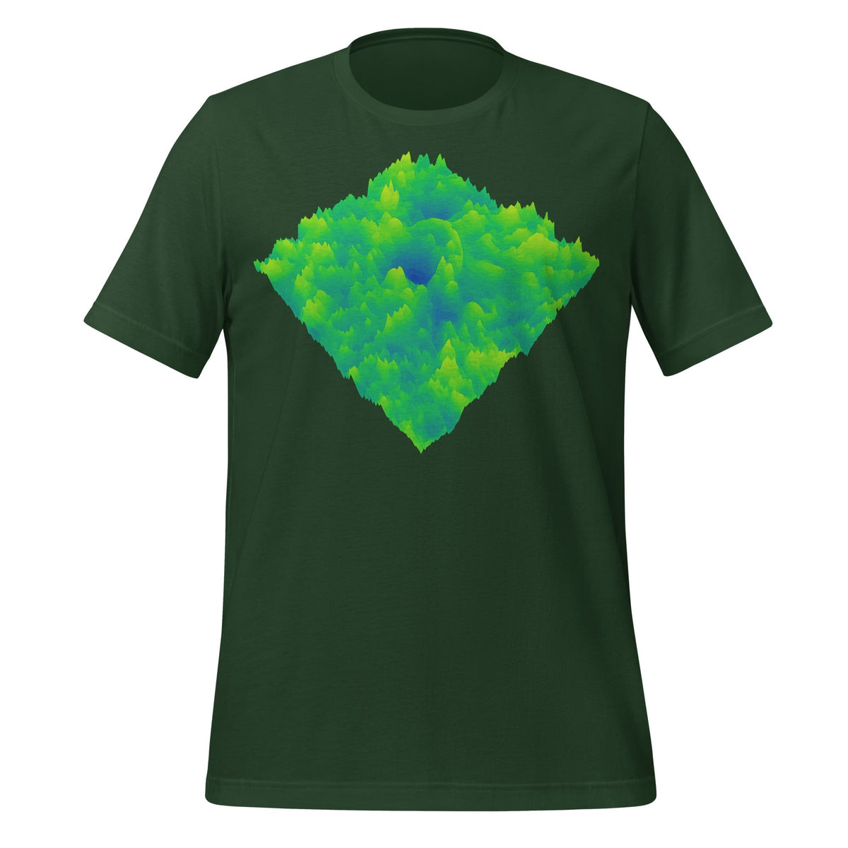 Image of the Loss Landscape T-Shirt (unisex) Forest / M.