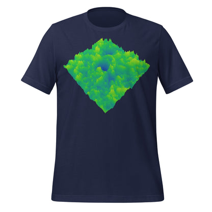 Image of the Loss Landscape T-Shirt (unisex) Navy / M.