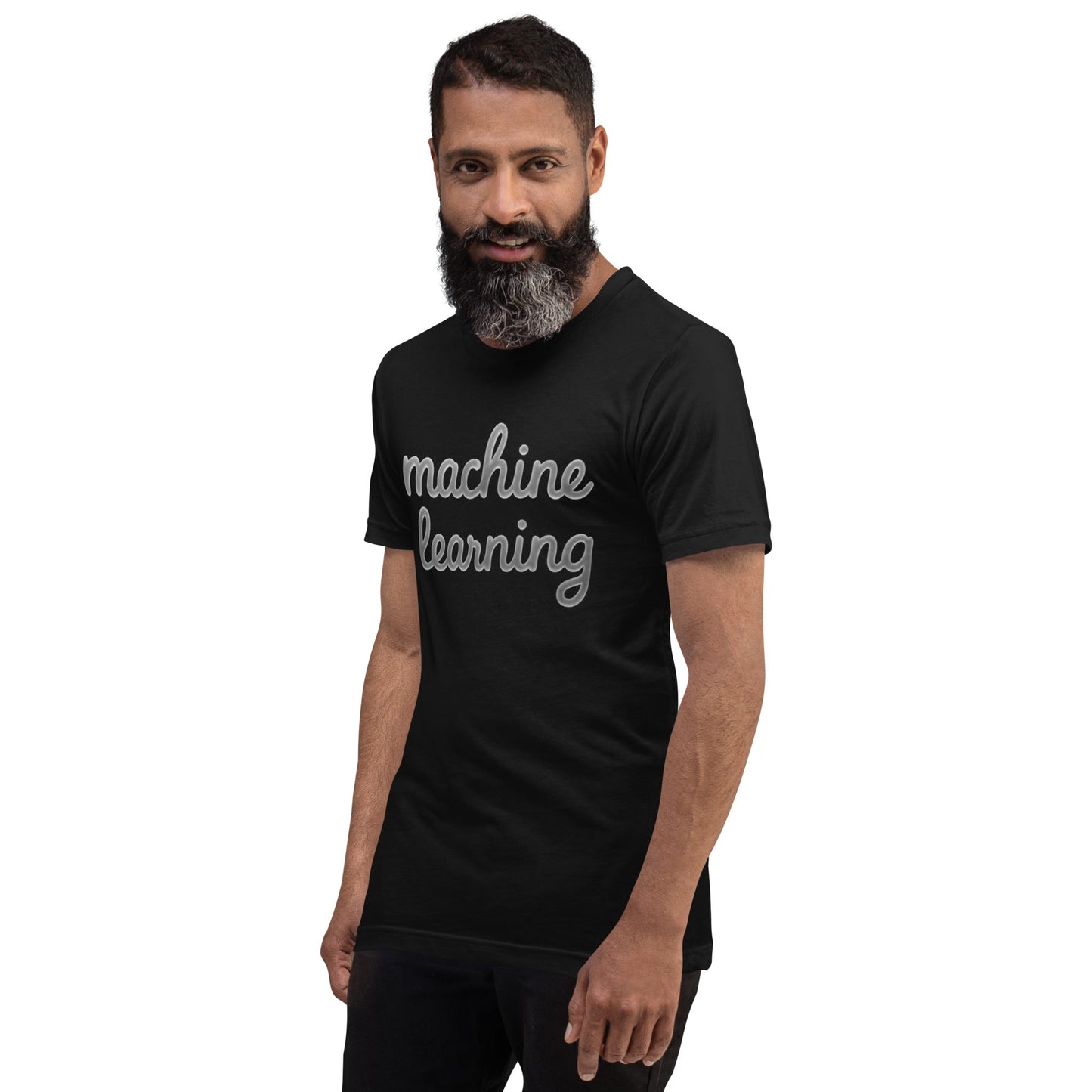 Image of the machine learning Liquid Glass T-Shirt (unisex).