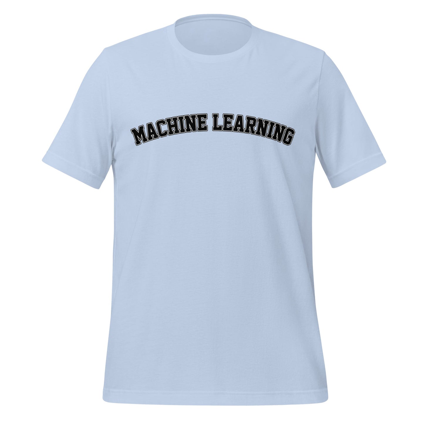 Image of the Machine Learning T-Shirt (unisex) Baby Blue / M.