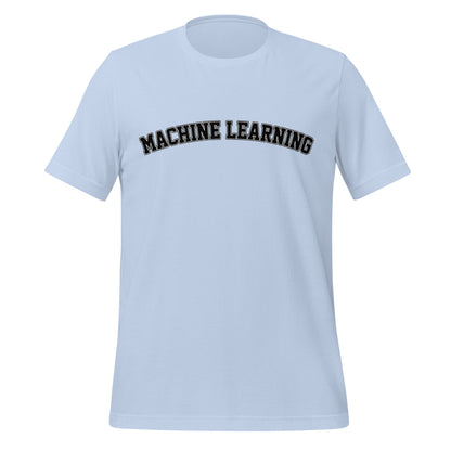 Image of the Machine Learning T-Shirt (unisex) Baby Blue / M.