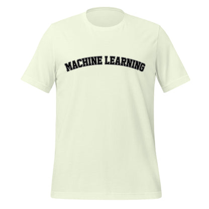 Image of the Machine Learning T-Shirt (unisex) Citron / M.