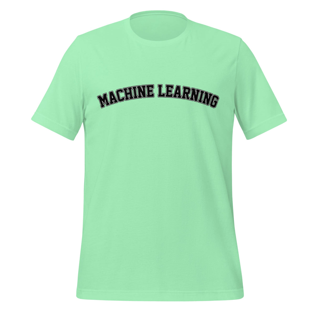 Image of the Machine Learning T-Shirt (unisex) Mint / M.