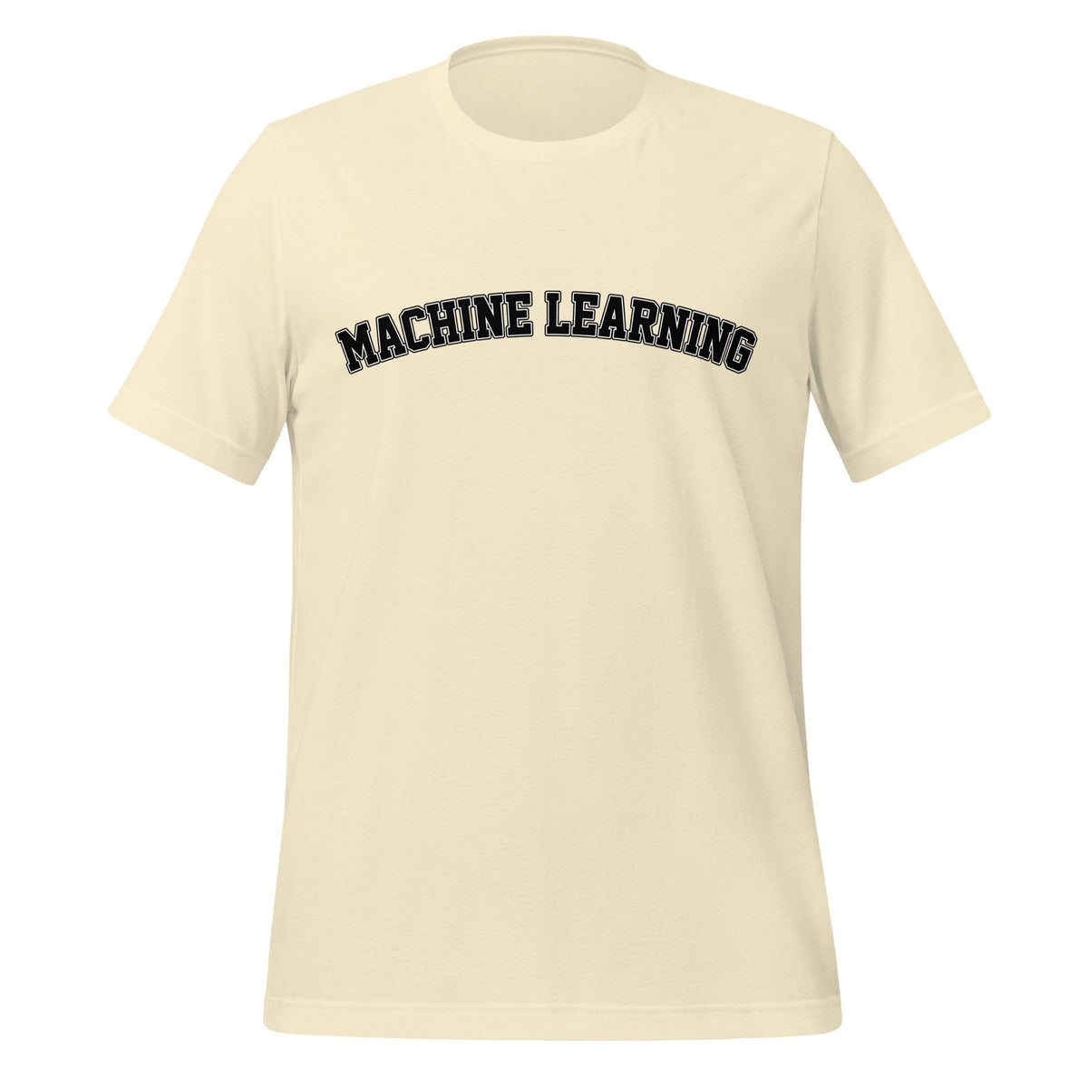 Image of the Machine Learning T-Shirt (unisex) Natural / M.