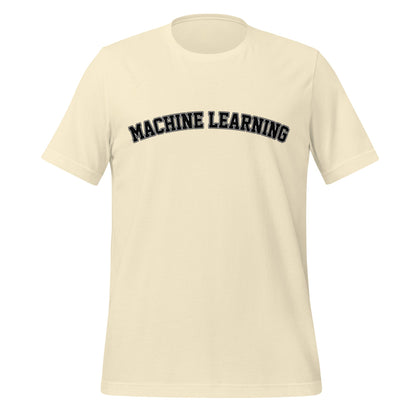 Image of the Machine Learning T-Shirt (unisex) Natural / M.