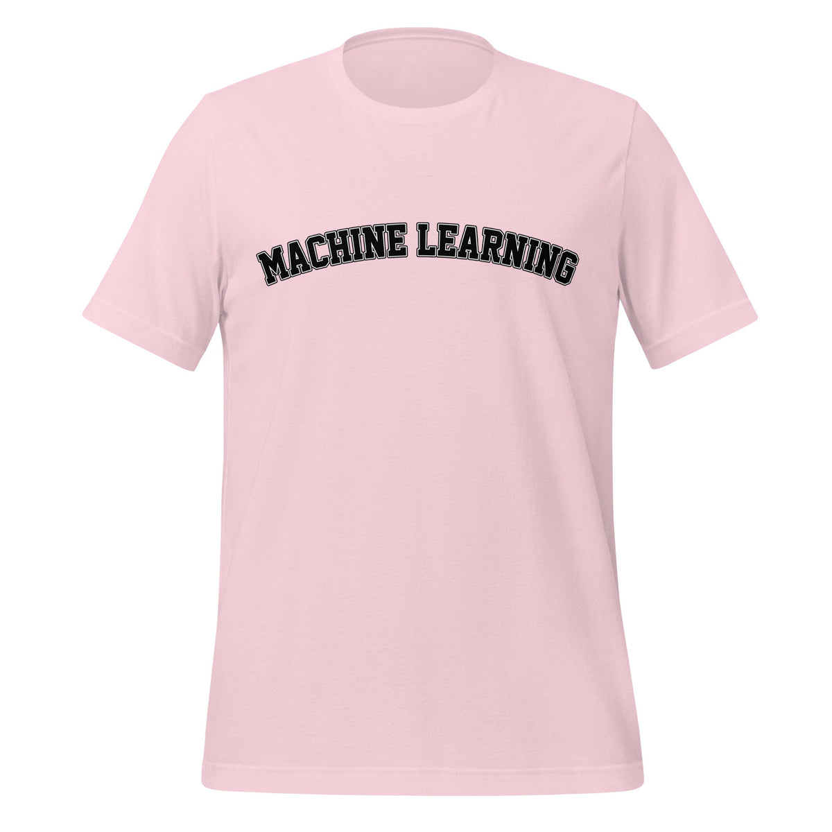 Image of the Machine Learning T-Shirt (unisex) Soft Pink / M.