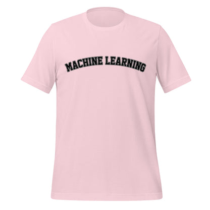 Image of the Machine Learning T-Shirt (unisex) Soft Pink / M.