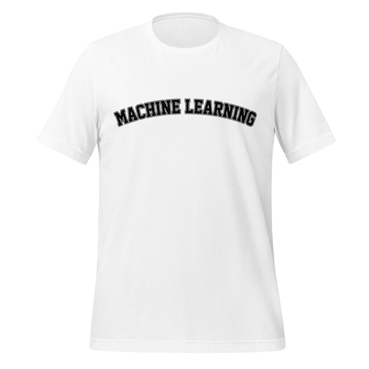 Image of the Machine Learning T-Shirt (unisex) White / M.
