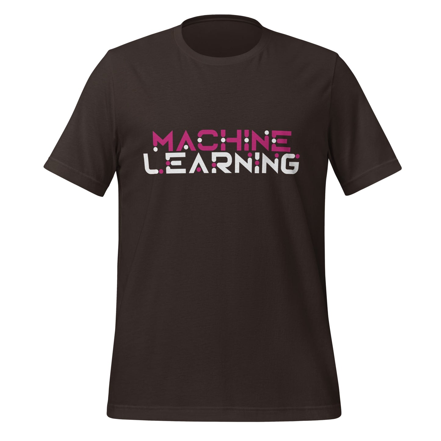 Image of the Machine Learning T-Shirt (unisex) Brown / M.