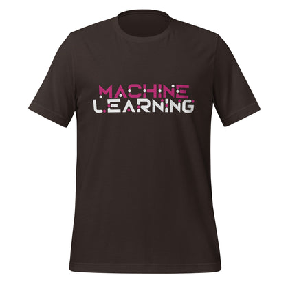 Image of the Machine Learning T-Shirt (unisex) Brown / M.