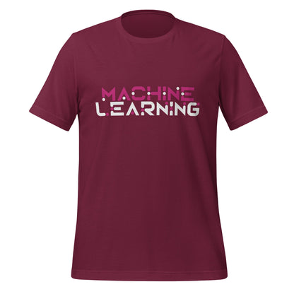 Image of the Machine Learning T-Shirt (unisex) Maroon / M.