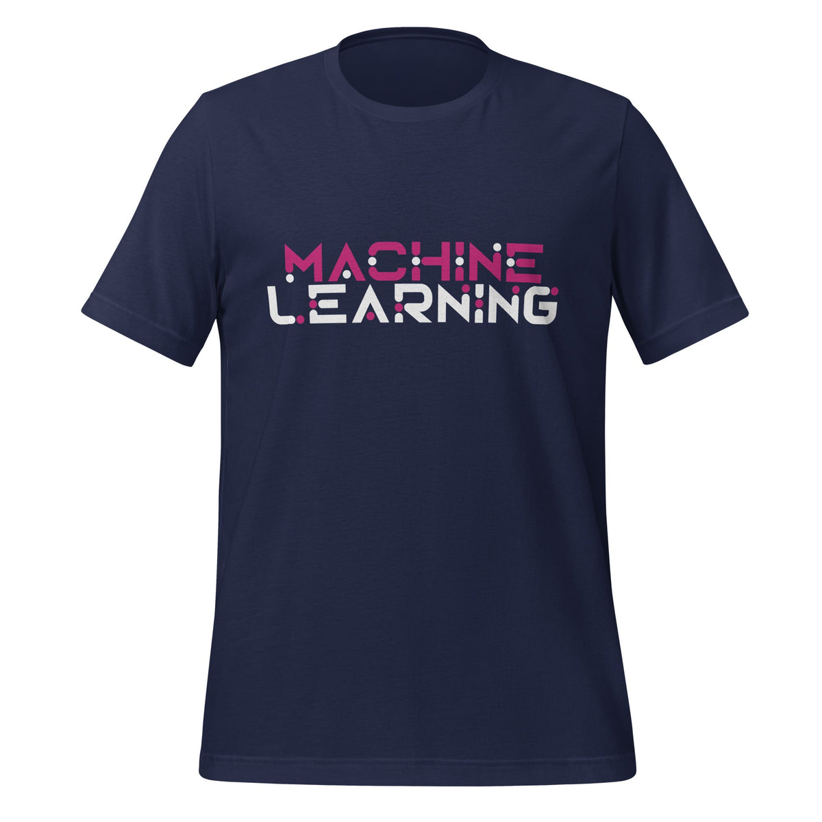 Image of the Machine Learning T-Shirt (unisex) Navy / M.